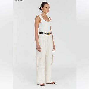 Dissh Willa Cream Cargo Pant